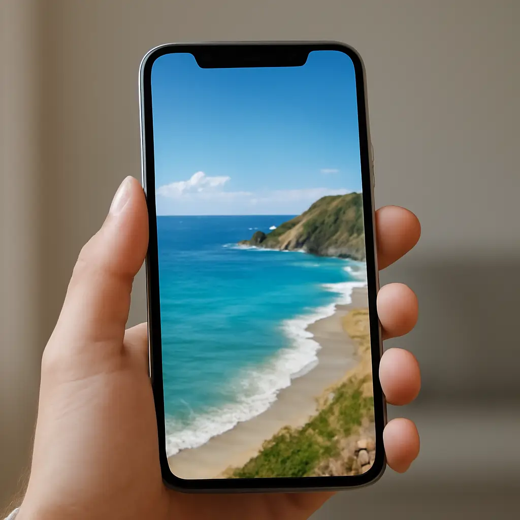 HD quality video output icon